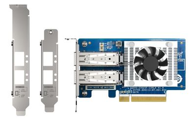 QNAP QXG-25G2SF-CX6 - Netzwerkadapter - PCIe 4.0 x8 Low-Profile - 25 Gigabit SFP28 x