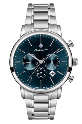 Gant Herren-Armbanduhr Cleveland Multifunktion Stahl/Petrol G132004