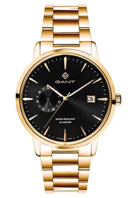 Gant n/Schwarz G165021 Herrenarmbanduhr Quarz East Hill Goldfarbe