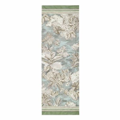 Bassetti Tischläufer TWILL BOBOLI VERDE 100% Baumwolle Lizens/Zertifikat: EKO-TEX