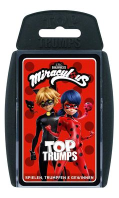 Winning Moves 63506 - Top Trumps: Miraculous - Lady Bug & Cat Noir