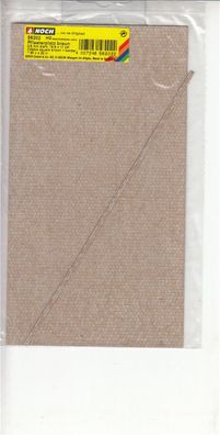 Noch H0 56202 3D-Kartonplatte Pflasterplatz braun 198 x 110mm Karton