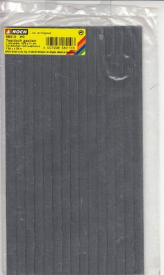 Noch H0 56010 3D-Kartonplatte Teerdach gealtert 198 x 110mm HartKarton
