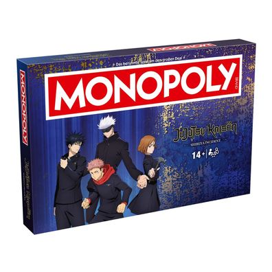 Winning Moves 57448 - Monopoly: Jujutsu Kaisen Season 2 - Brettspiel