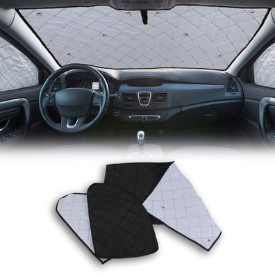 Magnetischer Auto Vorhänge Thermo Sonnenschutz für Renault Master 2010-2025 3x