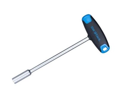 SW-Stahl T-Griff Steckschlüssel, Sechskant, 12 mm Chrom-Vanadium SW Stahl 02073L