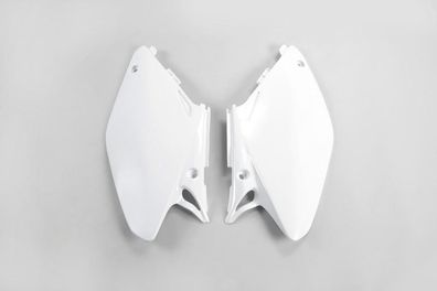 Seitenverkleidung Abdeckung side panels passt an Honda Cr 125 250 05-07 weiß