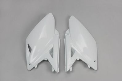 Seitenverkleidung Abdeckung side panels passt an Suzuki Rmz 250 10-18 weiß