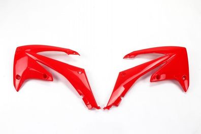 Tankverkleidung Kühlerabdeckung scoops passt an Honda Crf Cr250f 450 09-13 rot
