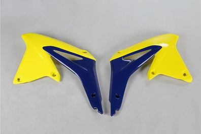 Tankverkleidung Kühlerabdeckung scoops passt an Suzuki Rmz 450 08-17 gelb-blau