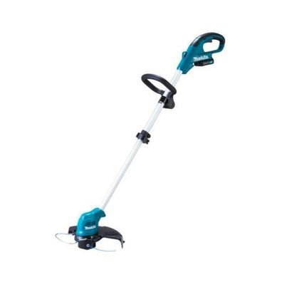 Akku-Rasentrimmer UR100DSME, 10,8 / 12Volt (blau, 2x Li-Ionen Akku 4,0Ah)