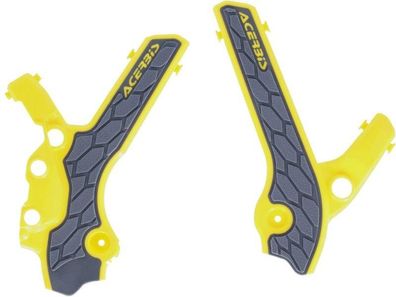 Rahmenschutz Rahmenprotektor frame guards passt an Suzuki Drz 400 00-25 gelb-gr