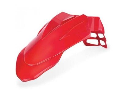 Schutzblech vorne Kotfl?gel universal fender Supermoto passt an Honda Crf rot
