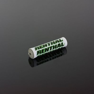 Lenkerpolster Renthal Lenkerpad bar pad Enduro Motorrad Quad Atv Mx weiß-sw
