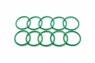 10x Krümmerdichtung Auspuff exhaust gasket passt Honda Cr 250 R 93-07 grün