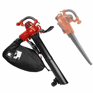 Laubsauger/Laubbläser GC-EL 3000 E (rot/schwarz, 3.000 Watt)