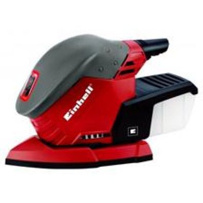 Einhell Multischleifer TE-OS 1320, Deltaschleifer (rot/schwarz, 130 Watt)