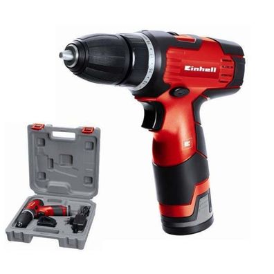 Akku-Bohrschrauber TH-CD 12-2 Li, 12Volt (rot/schwarz, Li-Ionen Akku 1,3Ah)