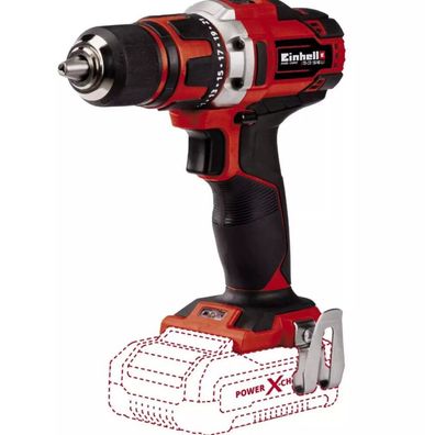 Akku-Bohrschrauber TE-CD 18/40 Li-Solo, 18Volt (rot/schwarz, ohne Akku und Ladegerät)