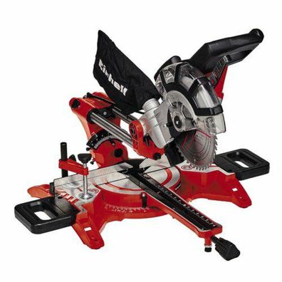 Zug-Kapp-und Gehrungssäge TC-SM 2131/1 Dual (rot/schwarz, 1.500 Watt)