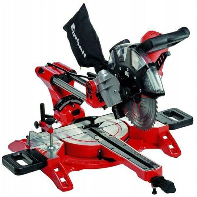 Zug-Kapp-und Gehrungssäge TC-SM 2534/1 Dual (rot/schwarz, 2.100 Watt)