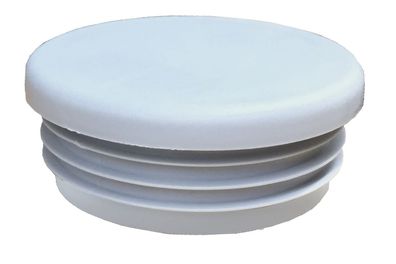 Rohrverbinder | Kunststoffstopfen hellgrau | 133B34 | 33,7 x 1 - 2 mm | 1"