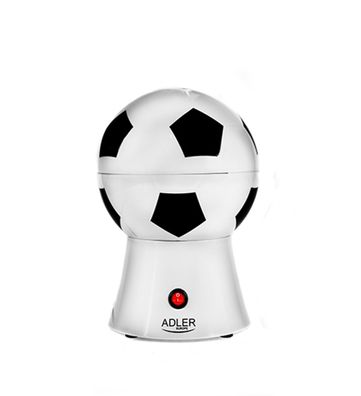 Adler AD 4479 Popcornmaschine im Fußball-Design 1200W - Weiß