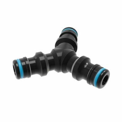 Cellfast 3-Stück ERGO Schlauchverbinder, 53-205 schwarz 3x3x0.1 cm