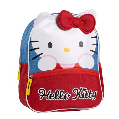 Hello Kitty Kinderrucksack leichte Freizeittasche Rucksack ideal für Kita, Freizei