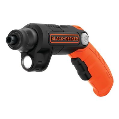 Pivot-Akkuschrauber BDCSFL20C, 3,6Volt (orange/schwarz, mit klappbarem Griff)