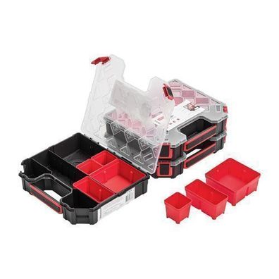 3x Sortimentskasten TAGER 243x284x60 Sortimentsbox Kistenberg Sortierbox