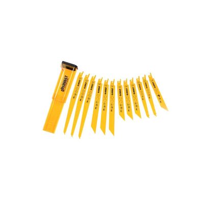 DEWALT Saebelsaegeblaetter BIM, Set 12-tlg