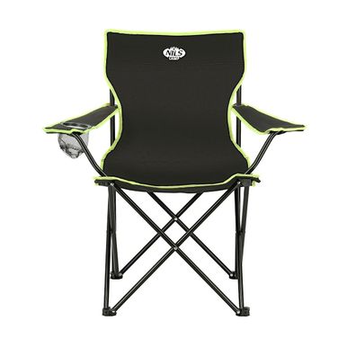 NILS Faltbarer Campingstuhl Anglerstuhl Stabiler Outdoor-Stuhl mit Tragetasche