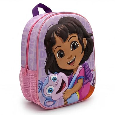 Dora La Exploradora 3D Kinderrucksack für Kleinkinder leichter Rucksack für Alltag