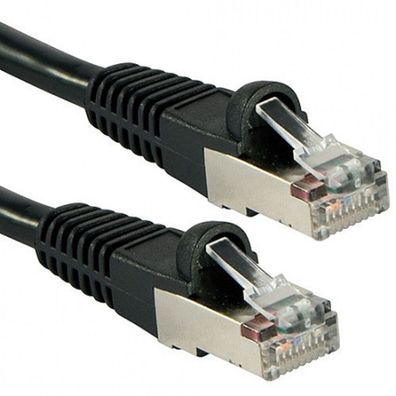LINDY Patchkabel Cat6A S/FTP PIMF LSOH schwarz 10m