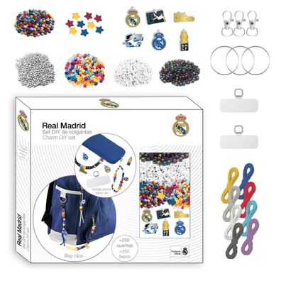 Real Madrid DIY Charm Set – Perlen & Anhänger Bastelset