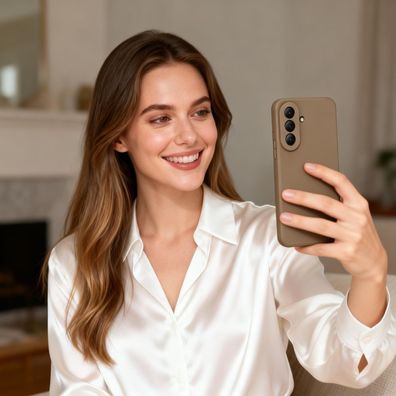 Tech-Protect Icon Hülle für Samsung Galaxy A37 5G - braun Handyhülle