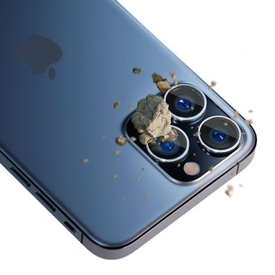 3mk Lens Protection Pro schwarzes Hybridglas für die Kameralinse des Samsung Galax