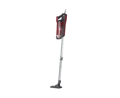 2-in-1 Zyklon-Staubsauger 600W mit 7m Kabel & Zubehör - Schwarz-Rot