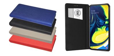Tasche Samsung Galaxy A80 Handyhülle Schutzhülle Flip Case Cover Etui Hülle