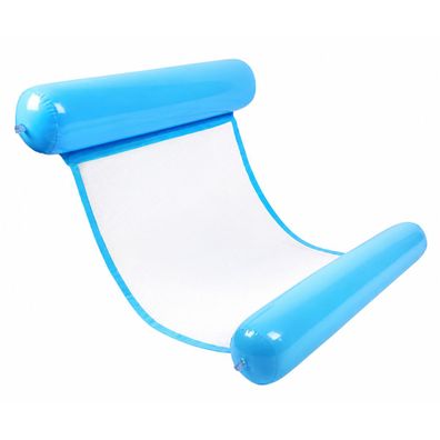 Wasser Hängematte Aufblasbar 120x70 cm Pool Luftmatratze mit Netz für Strand und See