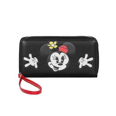 Disney Minnie Mouse Face Wallet mehrfarbig Kartenetui und Geldbörse mit vielen