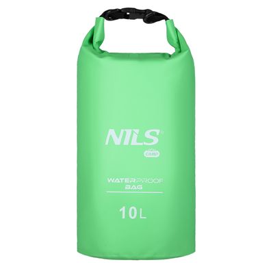 NILS CAMP NC1703 Dry Bag 10L wasserdichter Beutel Packsack Grün