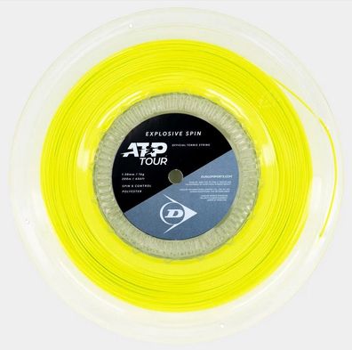 Dunlop Explosive Spin 17 1,25 mm 200 m gelb Performance und Haltbarkeit