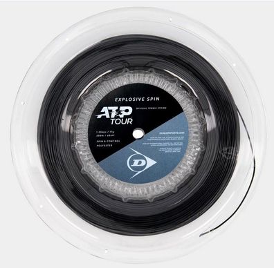 Dunlop Explosive Spin 17 1,25 mm 200 m schwarz Performance und Haltbarkeit