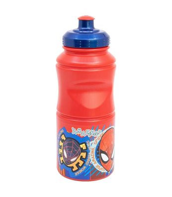 Spiderman Kinder Wasserflasche 380 ml ergonomische Sportflasche Alltag