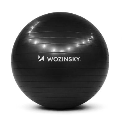 Wozinsky Gymnastikball 65 cm Fitnessball Anti Rutsch Yoga Pilates Ball