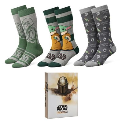 The Mandalorian Socken 3er Pack Erwachsene Größe 38 bis 45