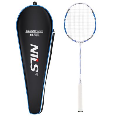 NILS NR406 Badmintonschläger Graphit Aluminium mit Hülle