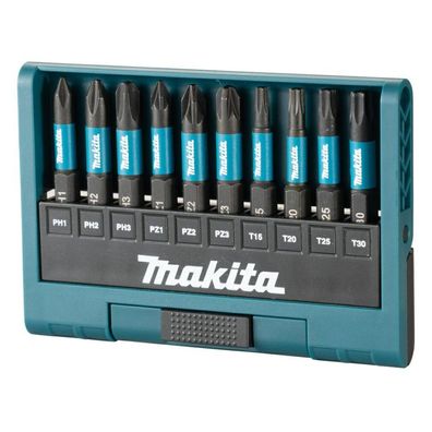 Makita E-12011 Impact Black Bit-Set 10-tlg
